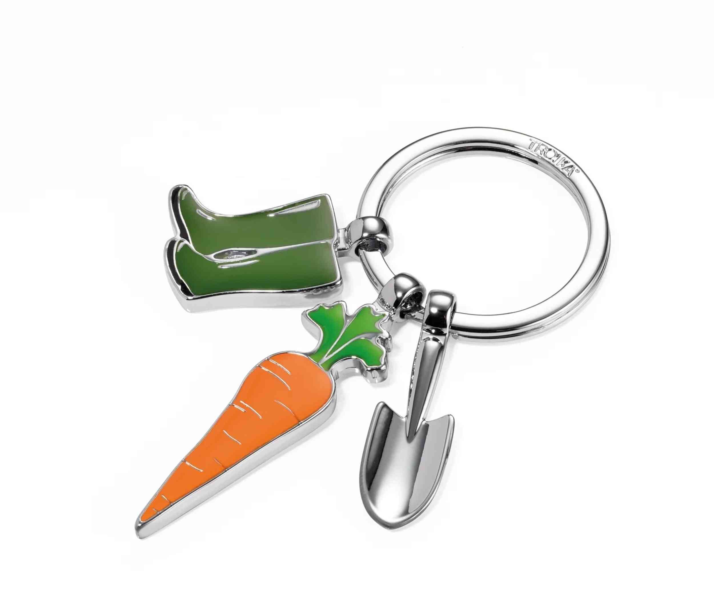 TROIKA GARDEN LOVE Nyckelring Multifärg, Silver
