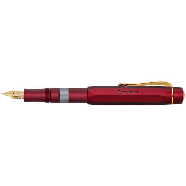 Kaweco PISTON SPORT AL Solo Bordeaux/Gold B