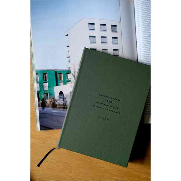 ALVA Notem Annual Journal 2027, A5 Flat Lay Binding - Dark Green