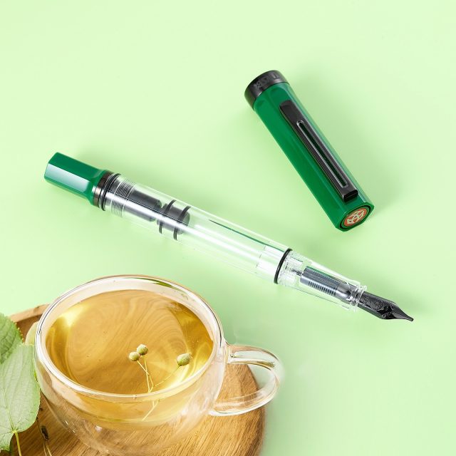 Vi har fått en leverans från Twsbi med både en nyhet i form av Matcha Green och påfyllt av favoriter som Irish Green with Onyx, Slate Blue, Saffron och Eggplant. 

⭐️ Piston Filler Fountain pen.
Simply unscrew the end cap, dip into ink, screw back the end cap, and your done! Ready to write!!

Pen cap has an inner cap to insure a perfect seal when stored away.
Made for the beginner who just wants to try out fountain pens, all the way to the experts. A good everyday worker.

Please note: Ink is NOT included

A quick no brainer guide in choosing nib sizes in an overly complicated fountain pen world:

If you write small, go with an EF
For the normal writer, F is the most popular
If you tend to lean on a bigger font, M will be perfect.

@twsbi #twsbi #lexispapper #lundcity #lexispapper #pappershandel #stationeryshop #papeterie